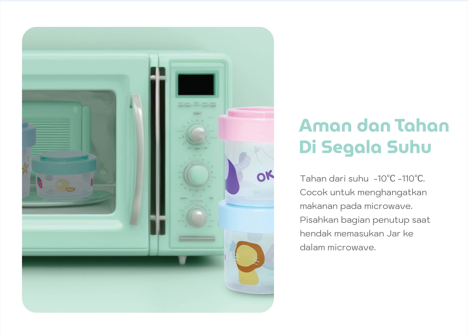 mooikind Kinder Fun Jar - Stoples Makan Bayi description image