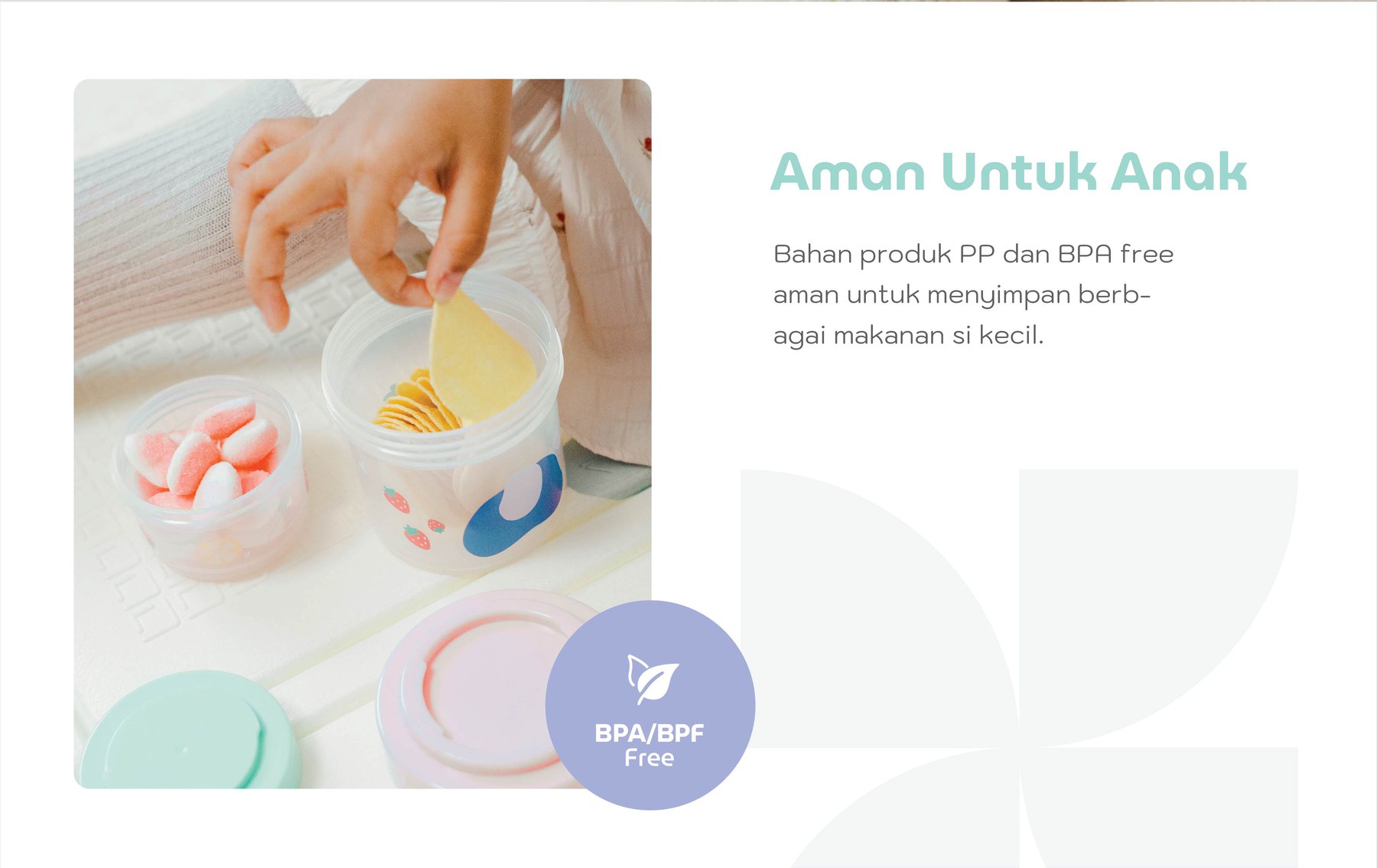 mooikind Kinder Fun Jar - Stoples Makan Bayi description image