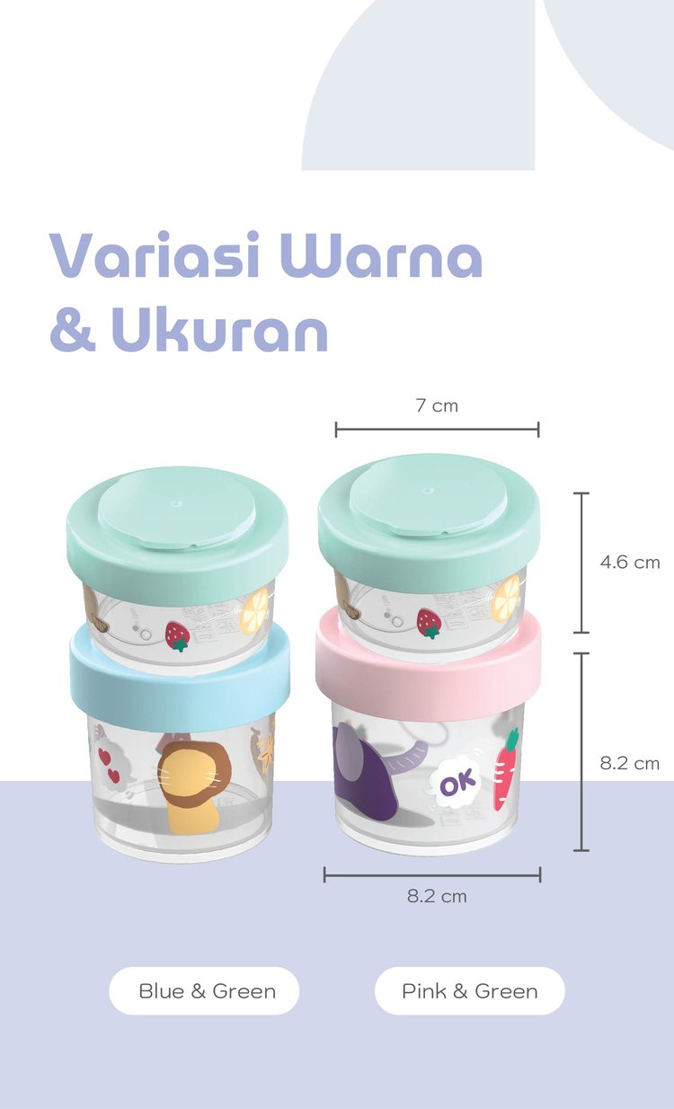 mooikind Kinder Fun Jar - Stoples Makan Bayi description image