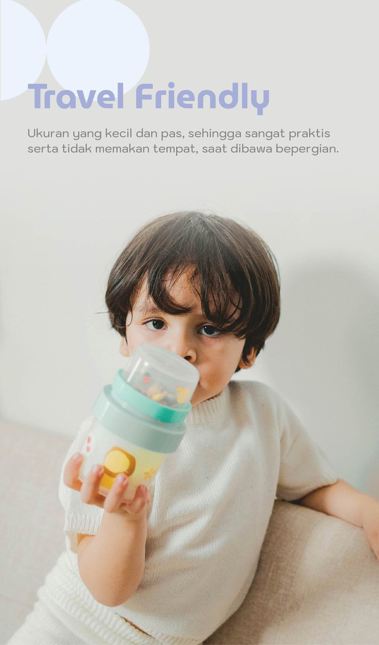 mooikind Kinder Fun Jar - Stoples Makan Bayi description image