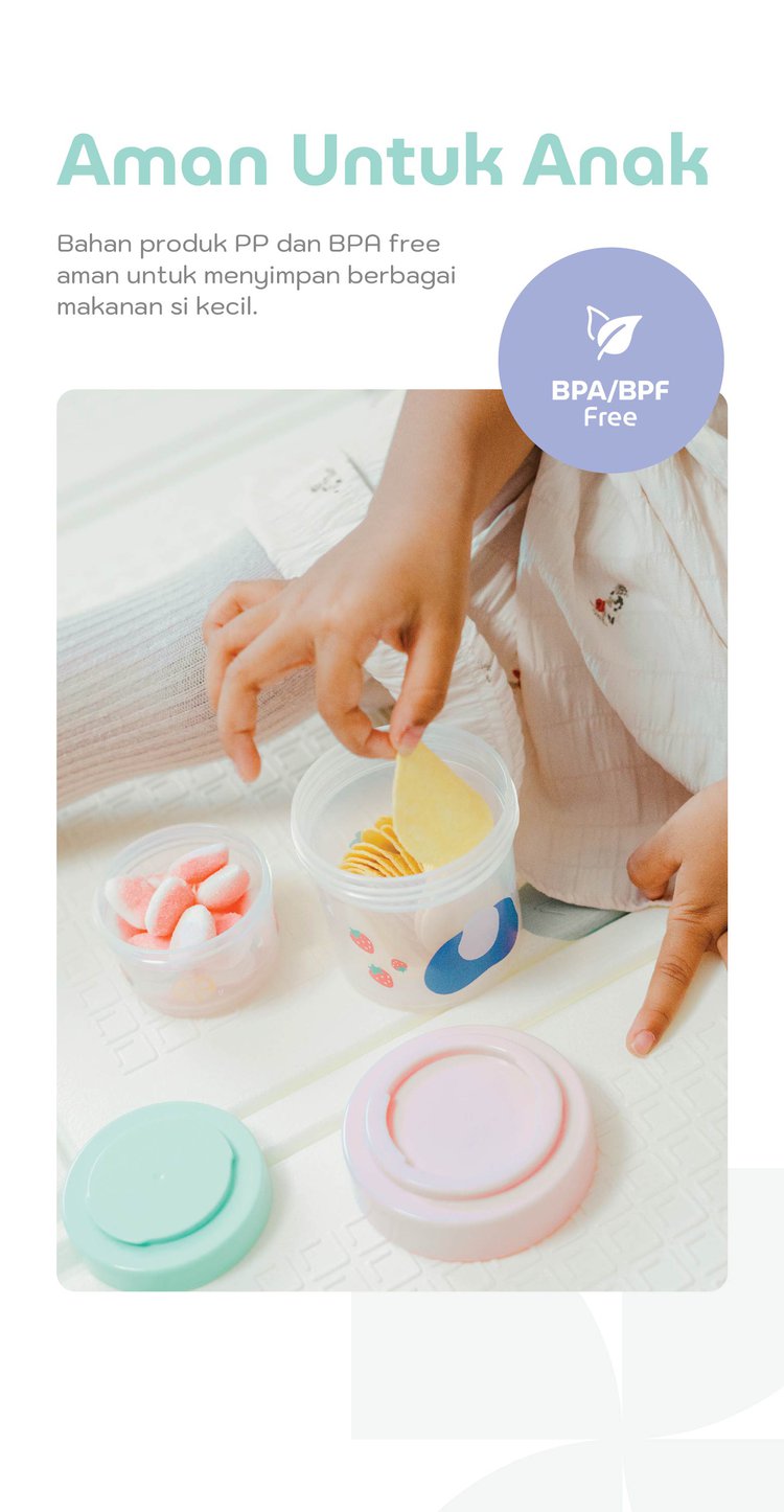 mooikind Kinder Fun Jar - Stoples Makan Bayi description image