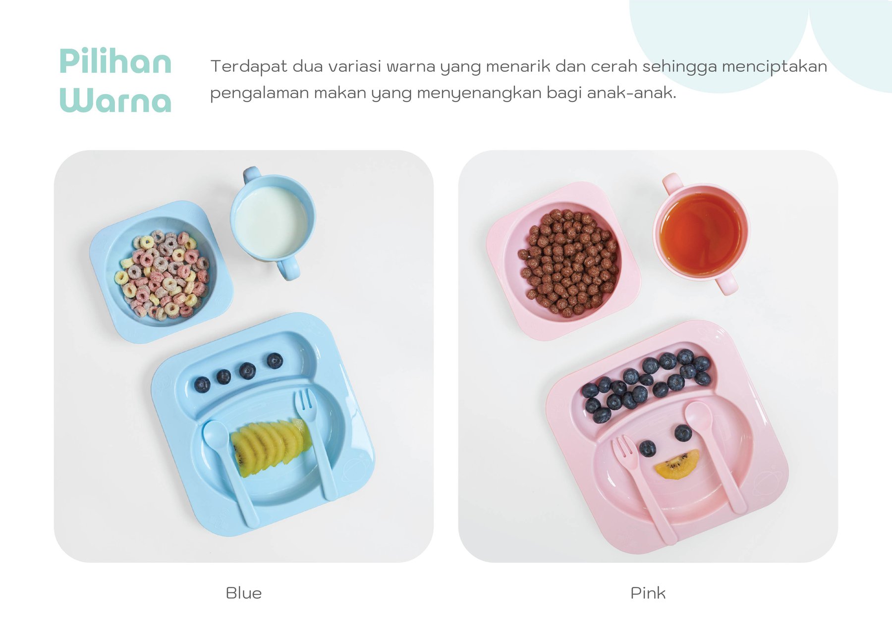 mooikind Kinder Meal Set - Tempat Makan Bayi description image