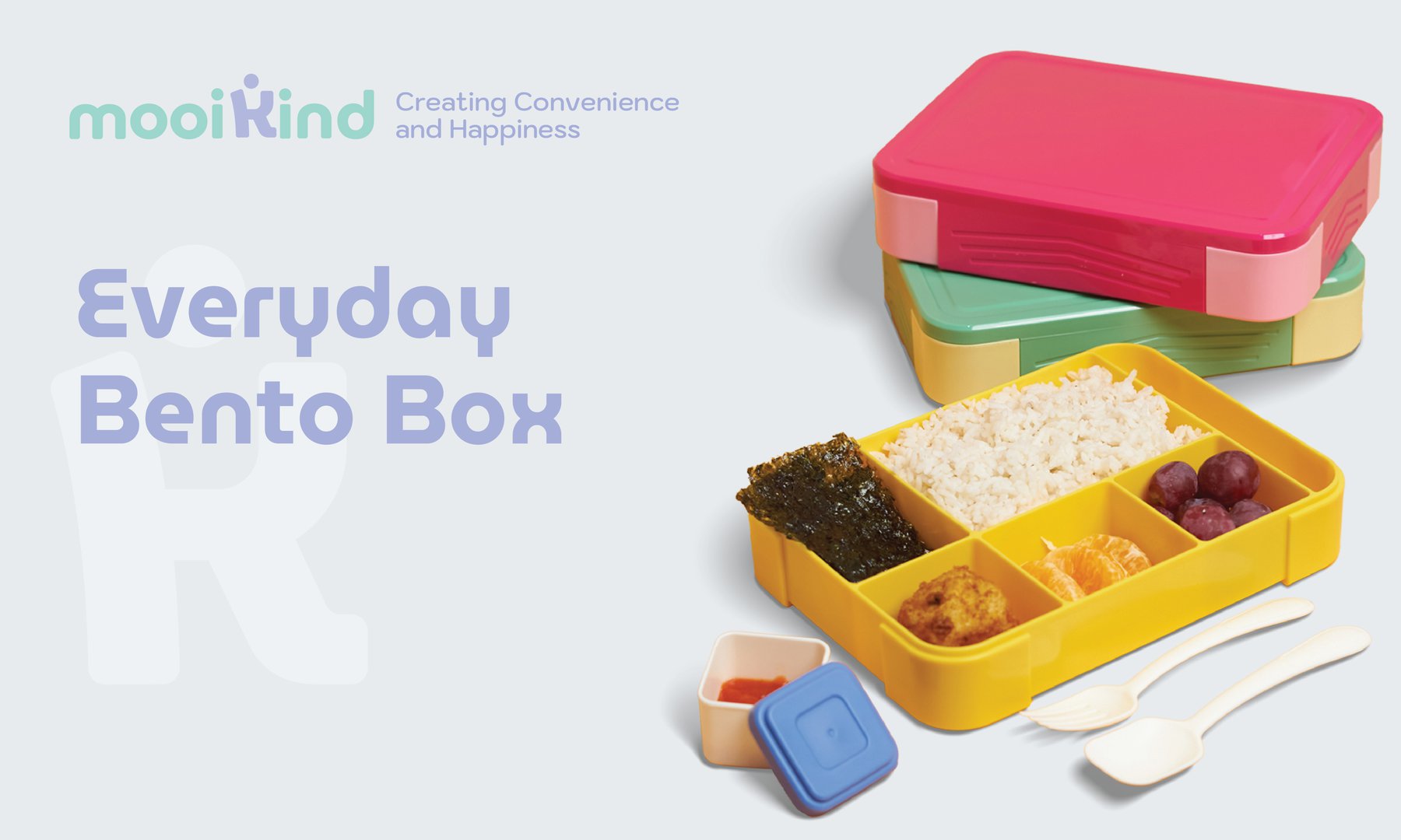 mooikind Everyday Bento Box description image