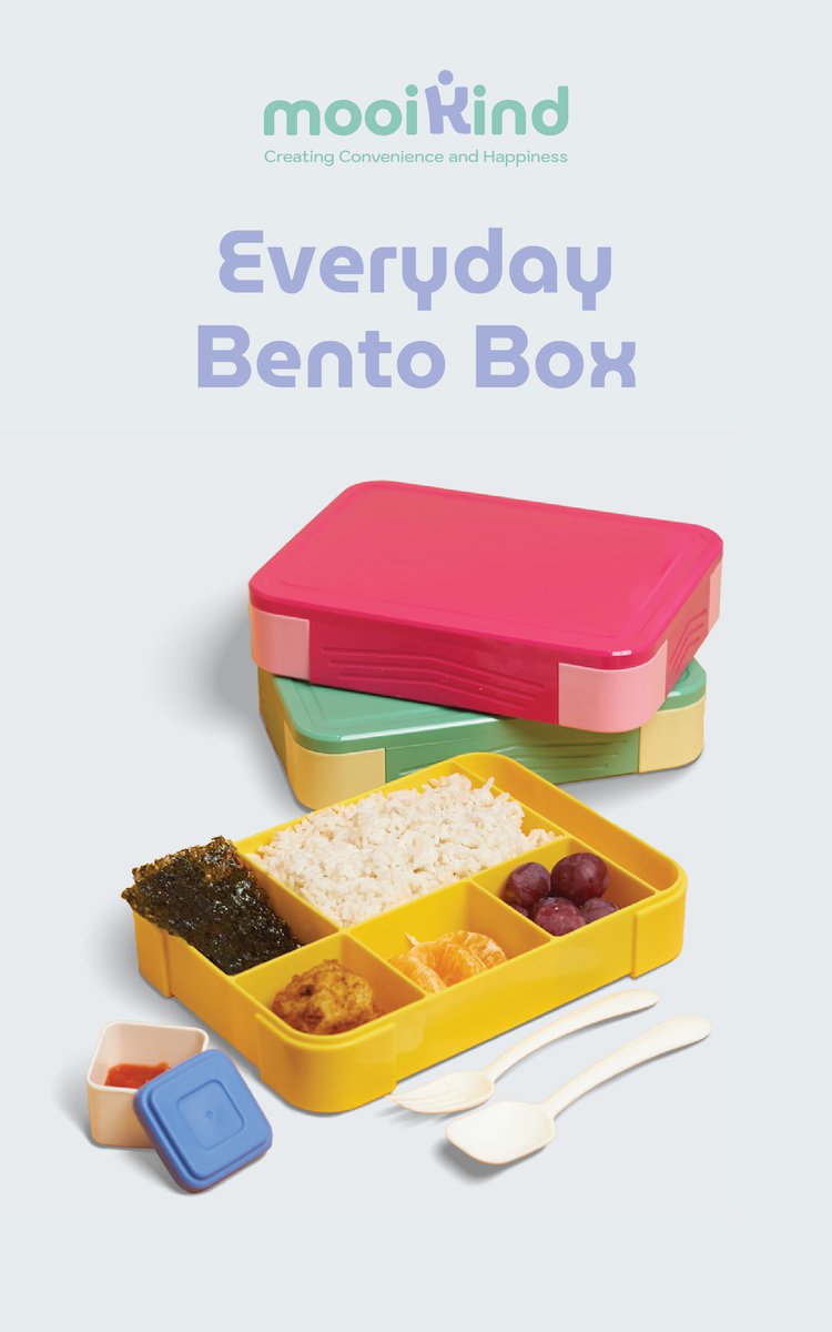 mooikind Everyday Bento Box description image