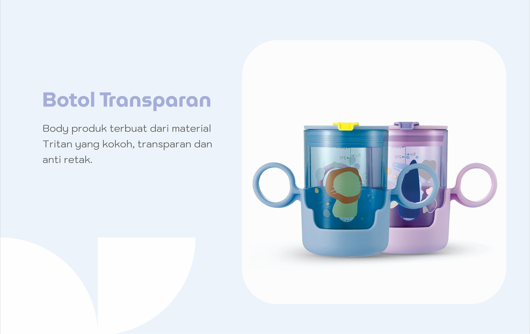 mooikind Kinder Drink Cup - Tempat Minum Bayi description image