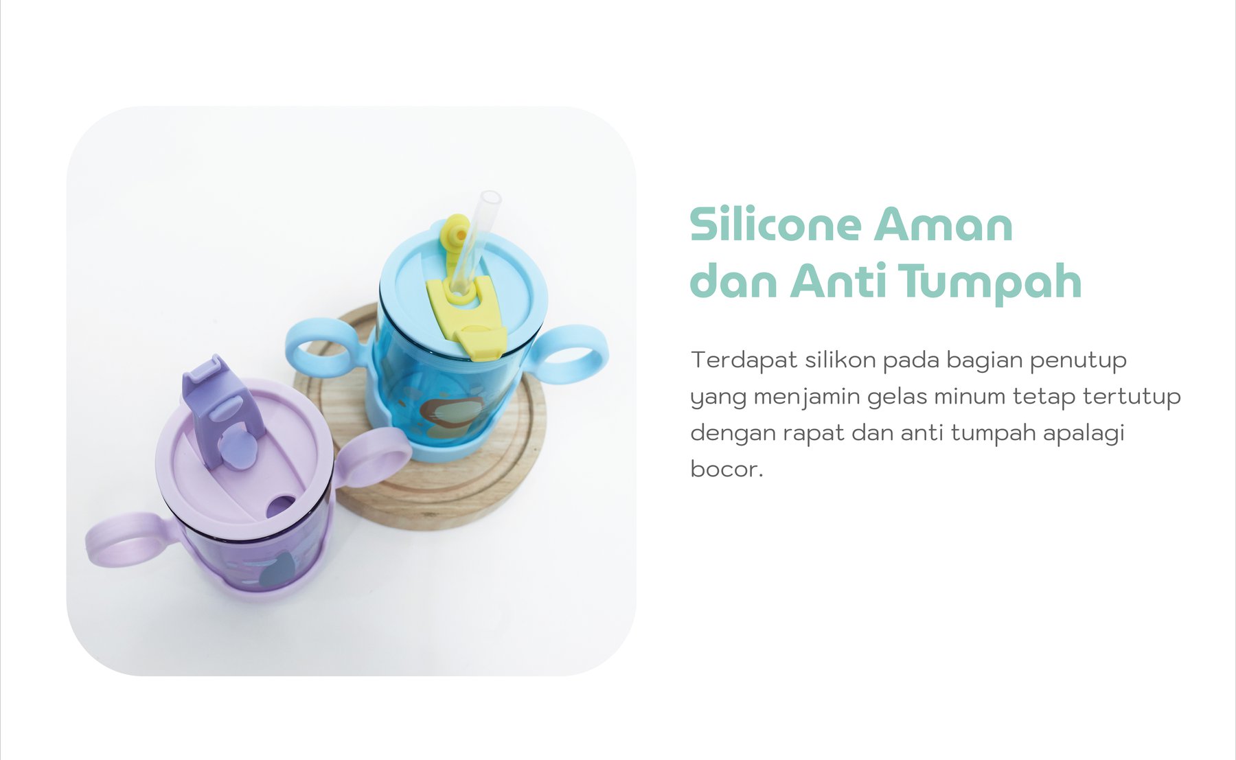 mooikind Kinder Drink Cup - Tempat Minum Bayi description image