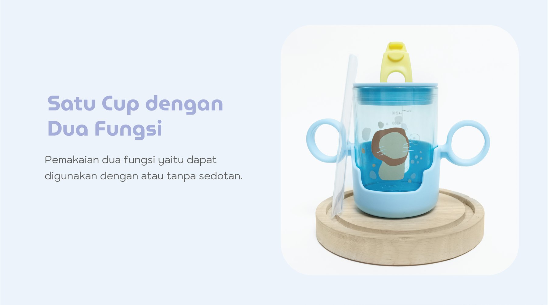 mooikind Kinder Drink Cup - Tempat Minum Bayi description image