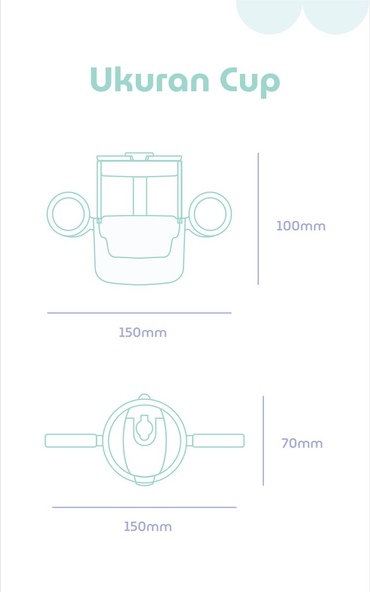 mooikind Kinder Drink Cup - Tempat Minum Bayi description image