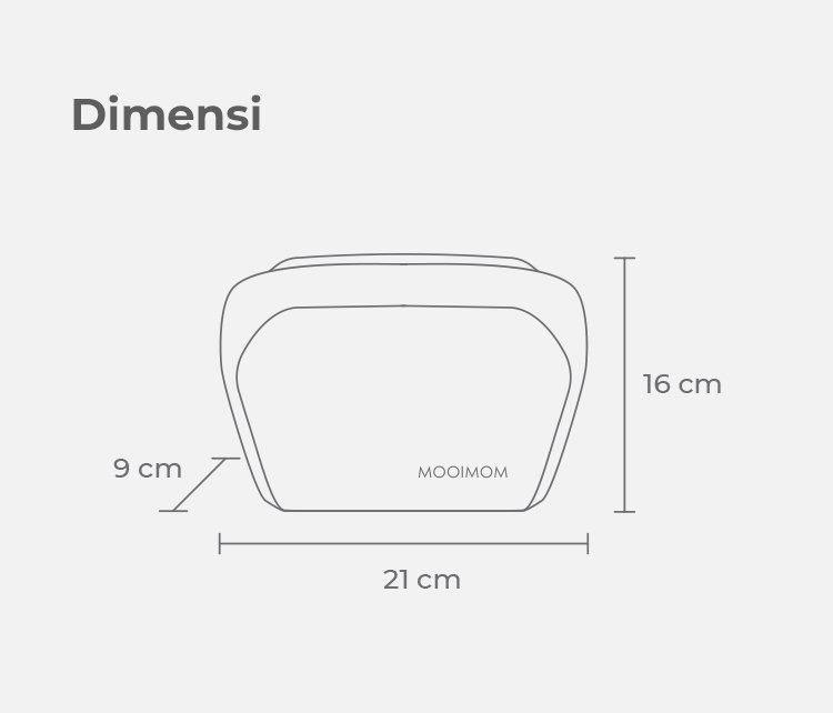 MOOIMOM Multipurpose Silicone Pouch description image