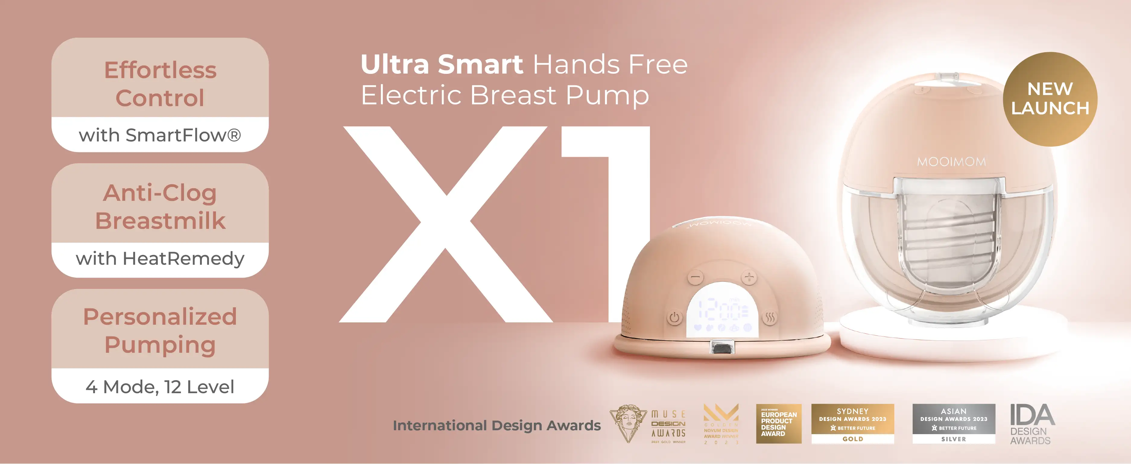 MOOIMOM Double X1 Single + Bag description image