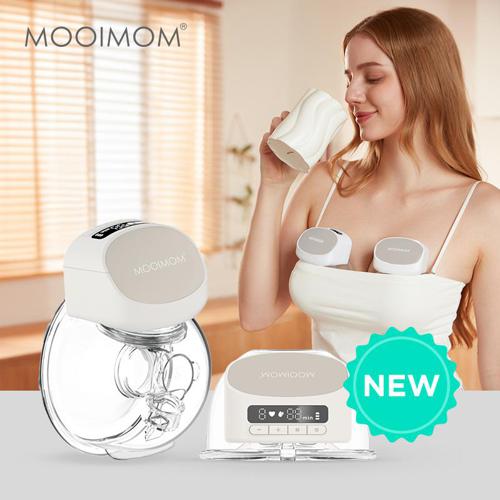 MOOIMOM Hands Free Electric Breast Pump M2 Pro