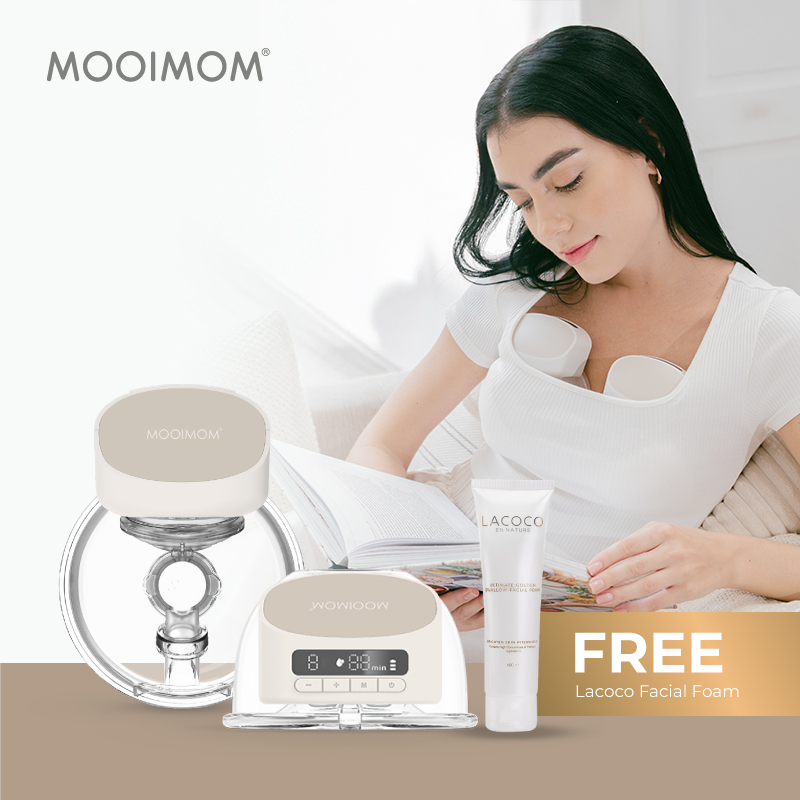 MOOIMOM Hands Free Electric Breast Pump M2 Pro