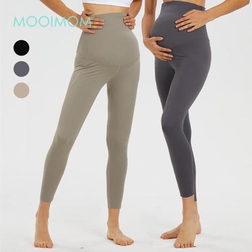 MOOIMOM Active Belly Cover Maternity Leggings (Long) - Legging Hamil Penutup Perut Aktif (Panjang) image