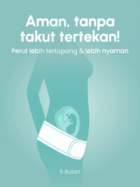 MOOIMOM Korset Hamil, Pasca-melahirkan, Caesar 2in1 Premium Bamboo Corset description image