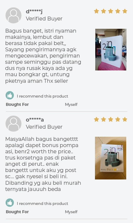 MOOIMOM Korset Hamil, Pasca-melahirkan, Caesar 2in1 Premium Bamboo Corset description image