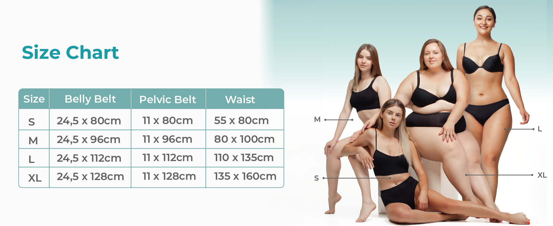 MOOIMOM Korset Hamil & Pasca Melahirkan | Korset Medis - MOOIMOM 2 in 1 Premium Bamboo Corset description image