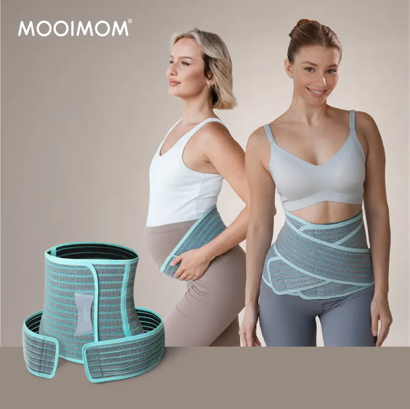 MOOIMOM Korset Pasca-melahirkan 2in1 Premium Bamboo Corset