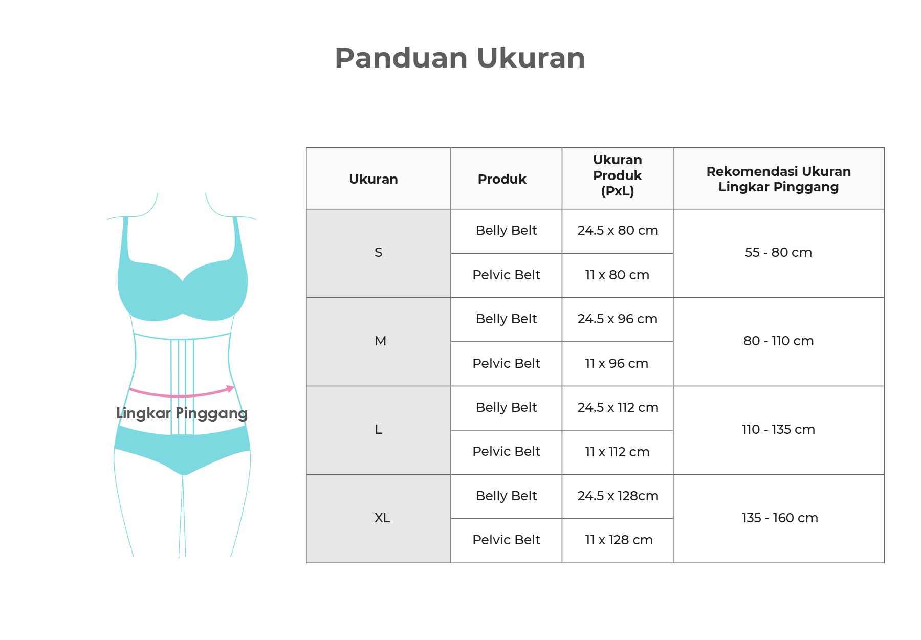 MOOIMOM Korset Hamil & Pasca Melahirkan | Korset Medis - MOOIMOM 2 in 1 Premium Bamboo Corset description image