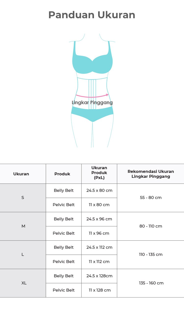 MOOIMOM Korset Hamil & Pasca Melahirkan | Korset Medis - MOOIMOM 2 in 1 Premium Bamboo Corset description image