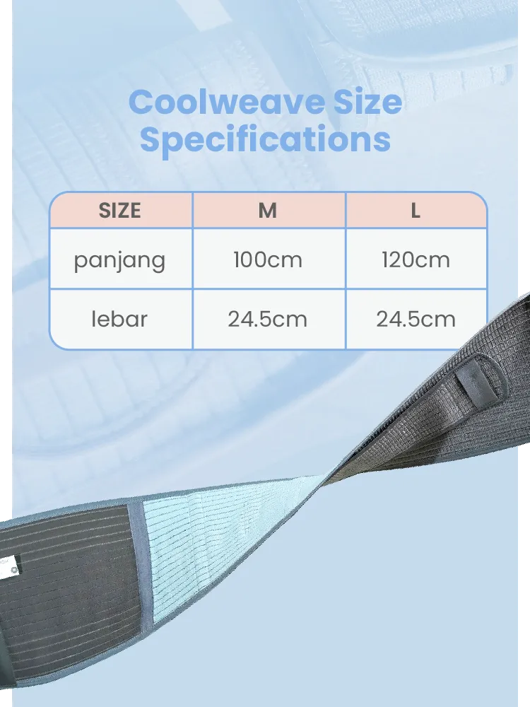 MOOIMOM CoolWeave Bamboo Postpartum Corset description image