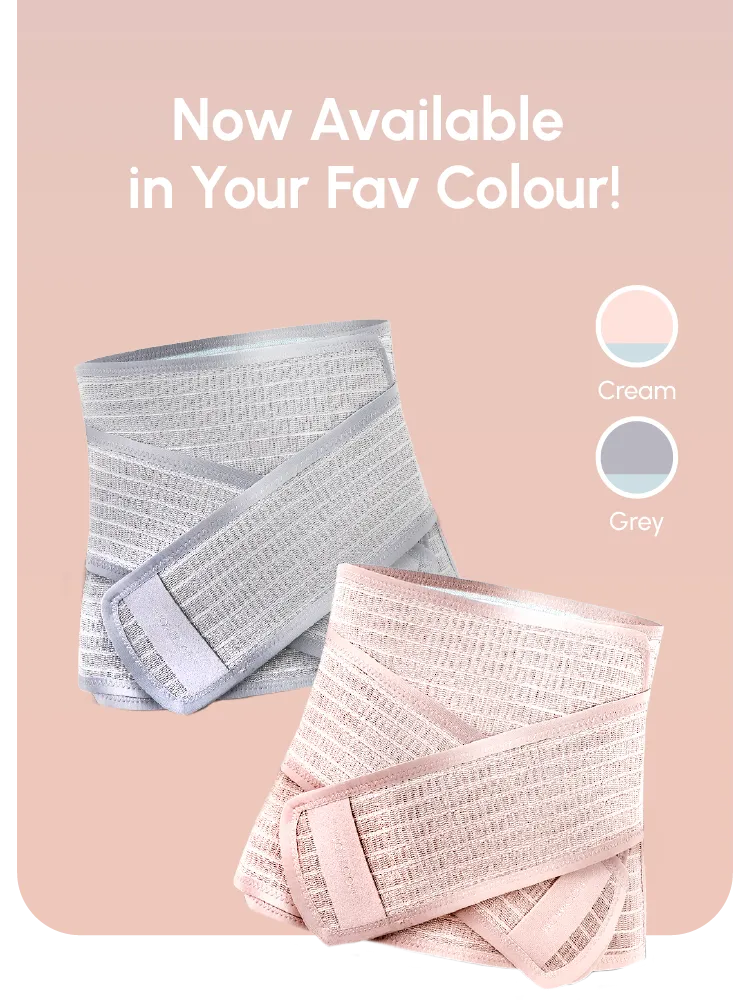 MOOIMOM CoolWeave Bamboo Postpartum Corset description image