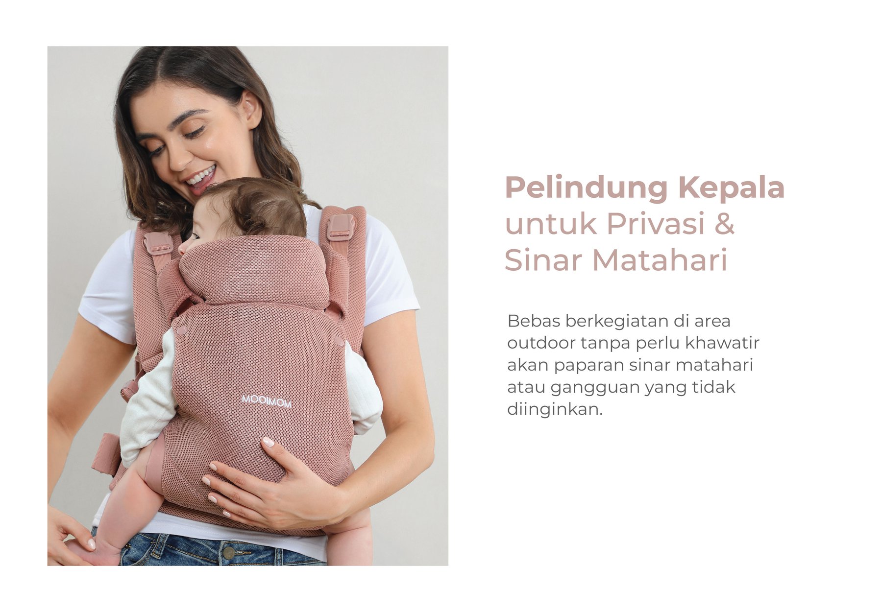 MOOIMOM Wonder Carrier - Gendongan Bayi SSC description image