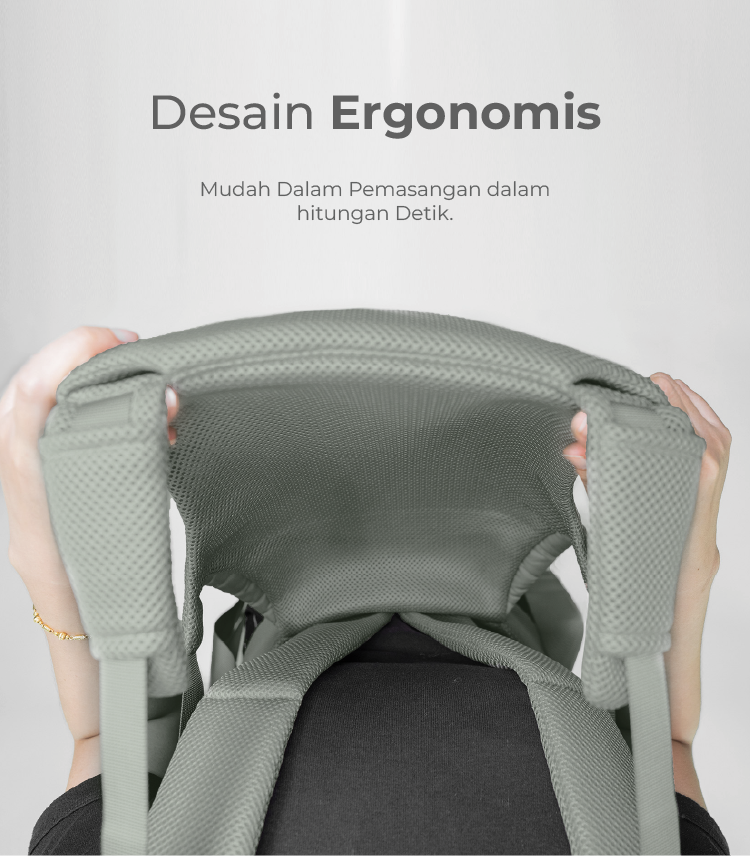 MOOIMOM Wonder Carrier - Gendongan Bayi SSC description image