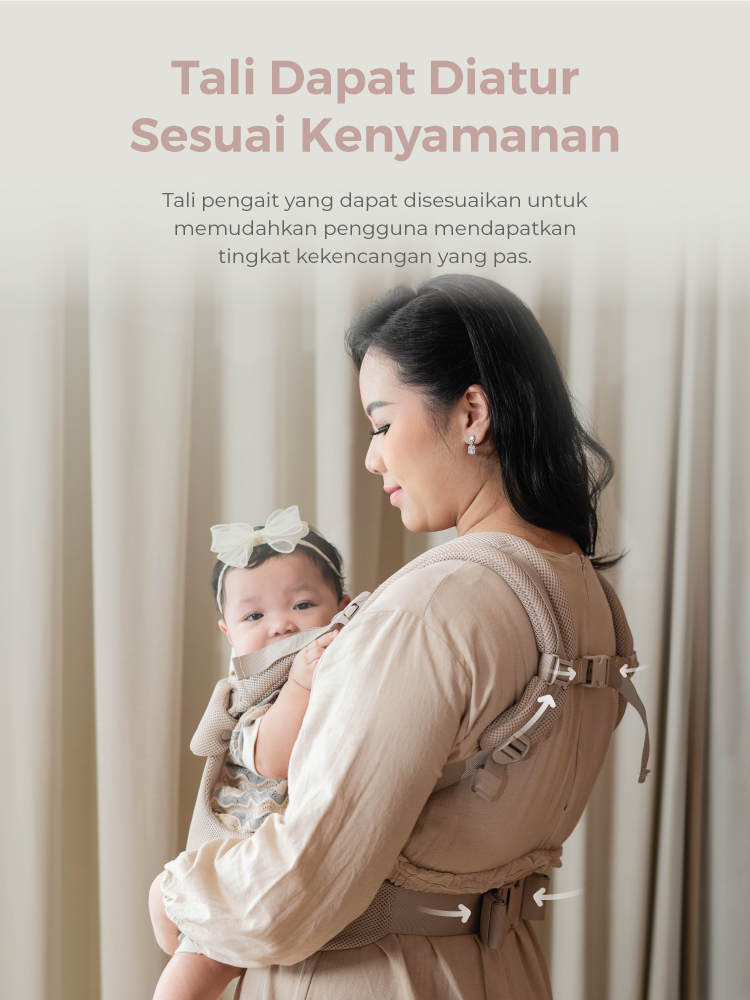 MOOIMOM Wonder Carrier - Gendongan Bayi SSC description image