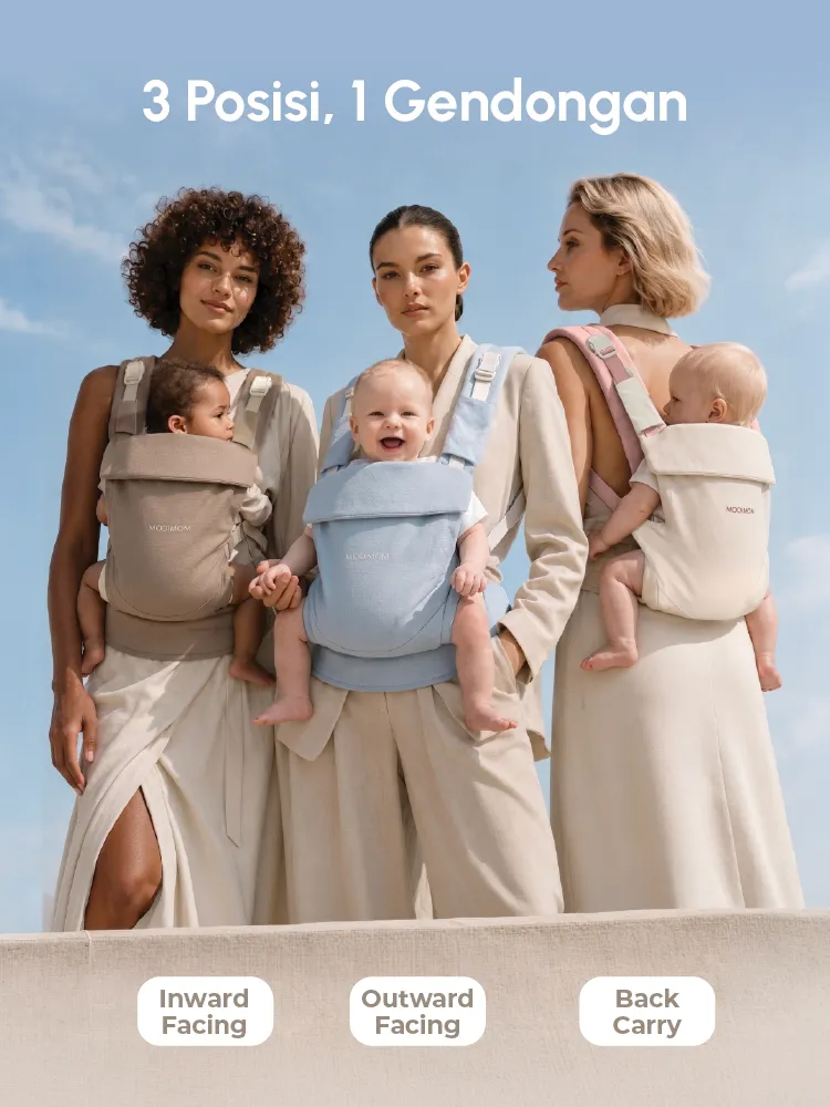 [PRE ORDER] MOOIMOM Wonder Carrier - Pure Cotton Series description image