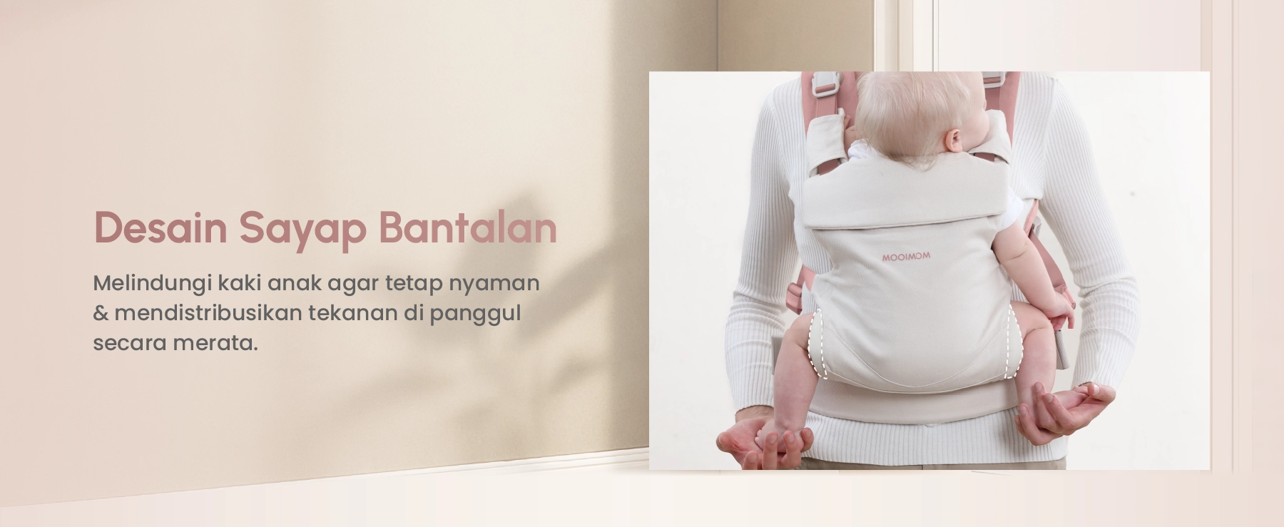 MOOIMOM Wonder Carrier - Pure Cotton Series description image