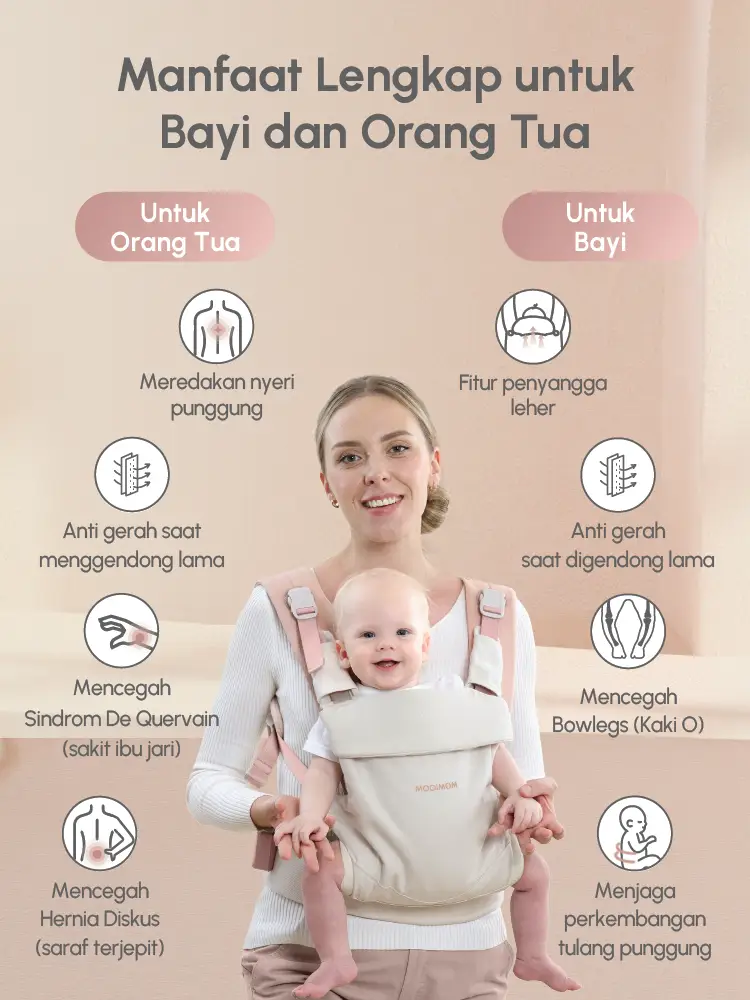 MOOIMOM Wonder Carrier - Pure Cotton Series description image