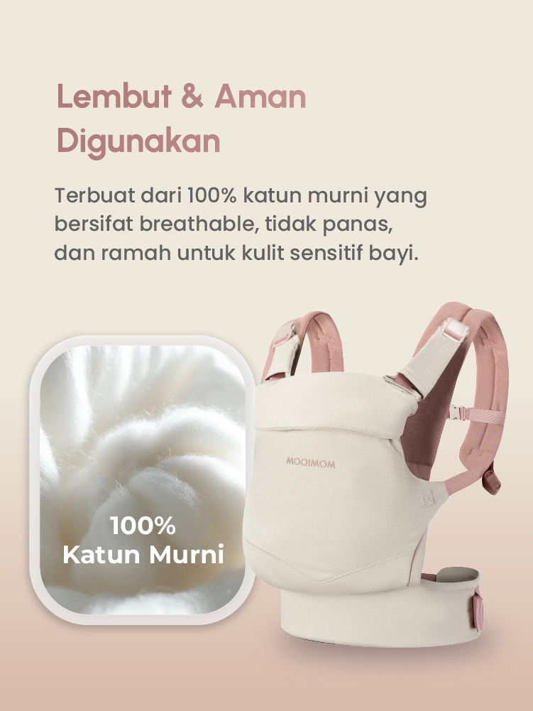 MOOIMOM Wonder Carrier - Pure Cotton Series description image