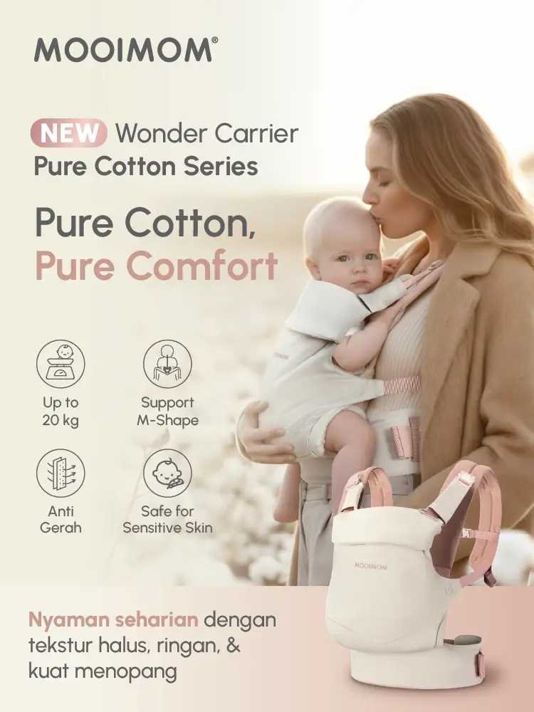 MOOIMOM Wonder Carrier - Pure Cotton Series description image