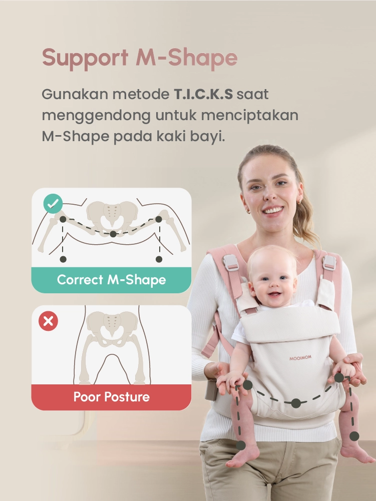MOOIMOM Wonder Carrier - Pure Cotton Series description image