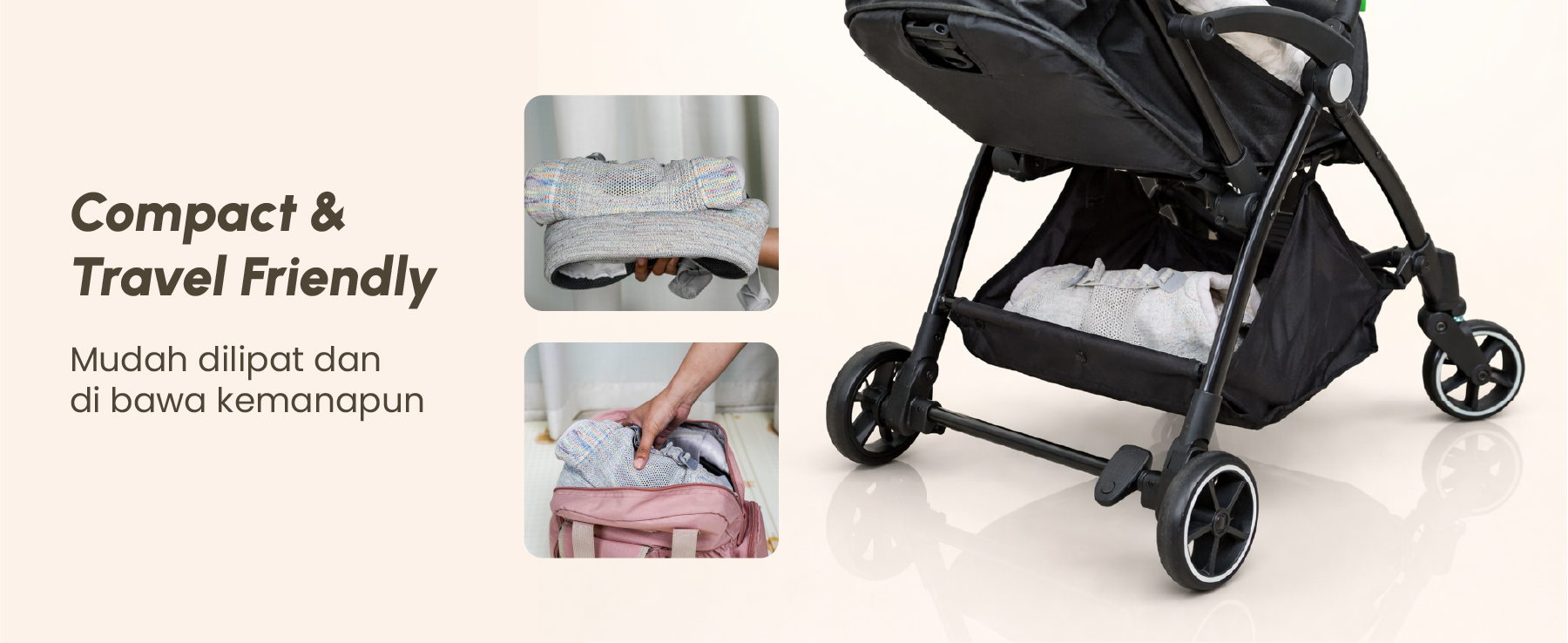 Mooimom AiryKnit Baby Carrier - Gendongan Premium SSC Airy Knit description image