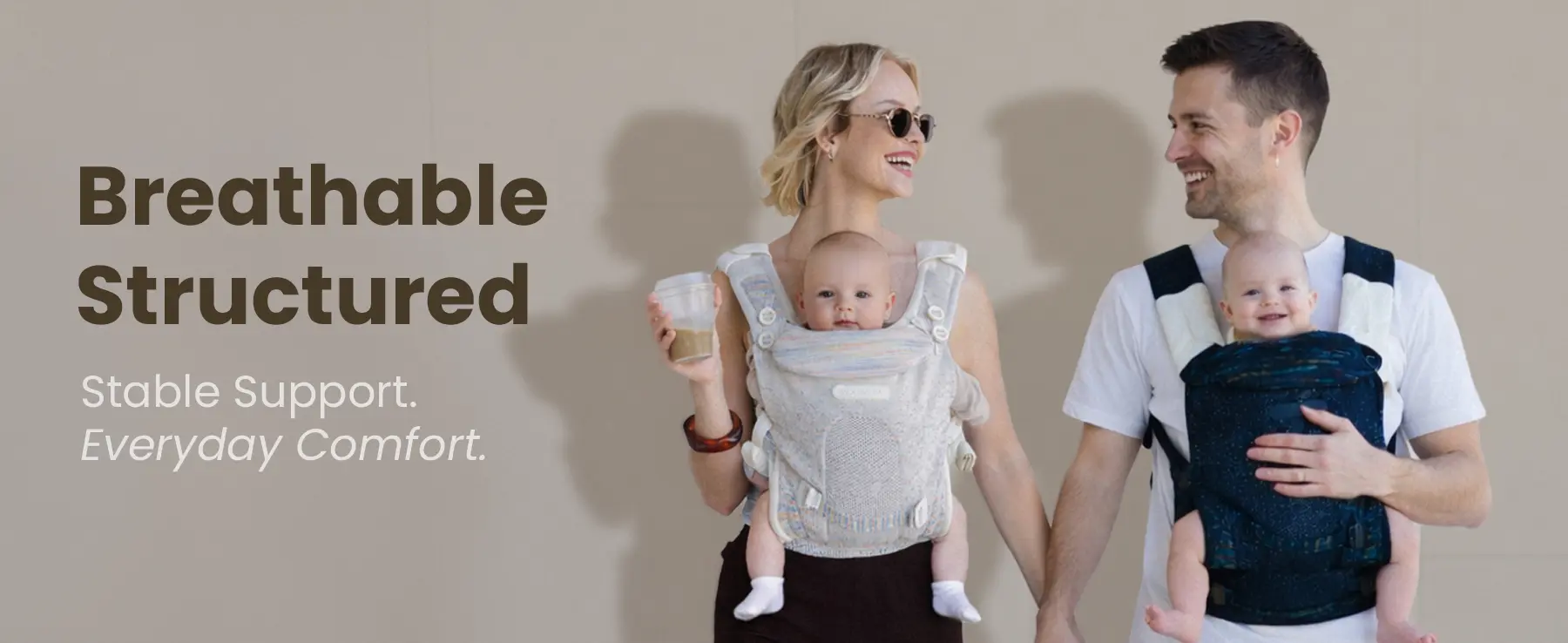 Mooimom AiryKnit Baby Carrier - Gendongan Premium SSC Airy Knit description image