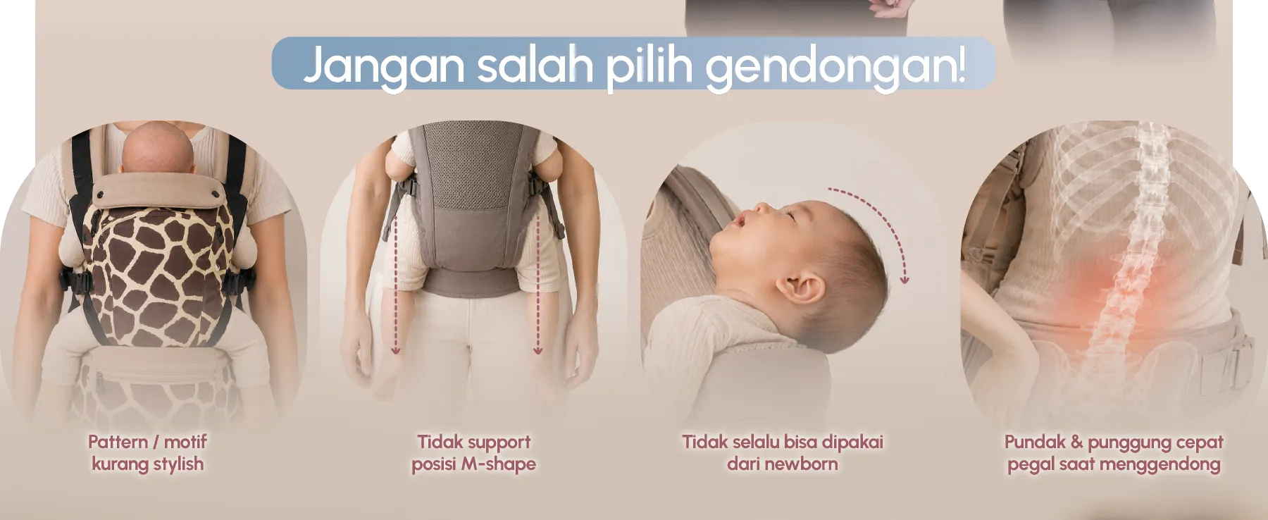 MOOIMOM Evolve Baby Carrier description image