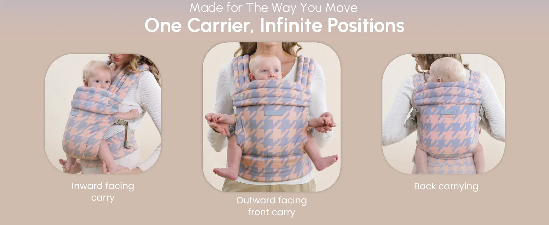 MOOIMOM Evolve Baby Carrier description image