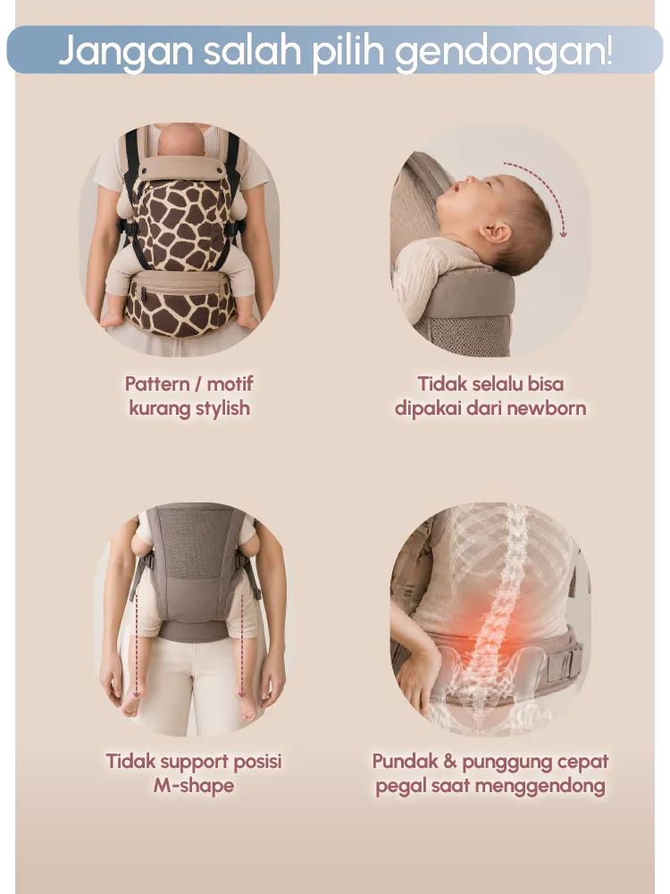 MOOIMOM Evolve Baby Carrier description image