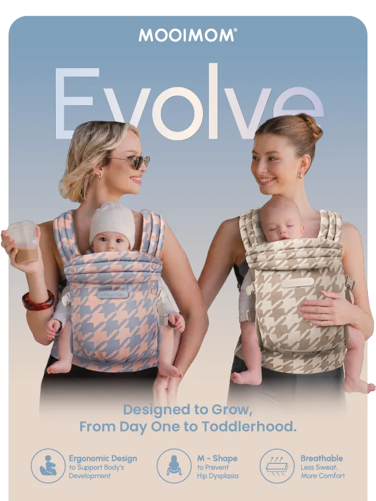 MOOIMOM Evolve Baby Carrier description image