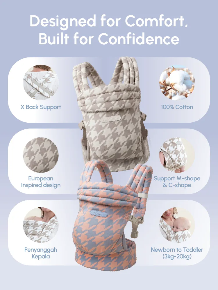 MOOIMOM Evolve Baby Carrier description image