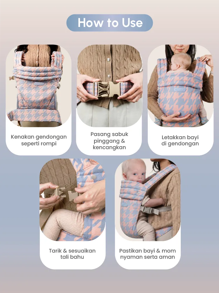 MOOIMOM Evolve Baby Carrier description image