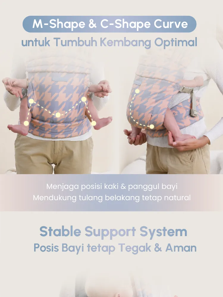 MOOIMOM Evolve Baby Carrier description image
