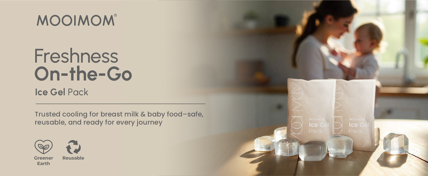 MOOIMOM Ice Gel Pack description image