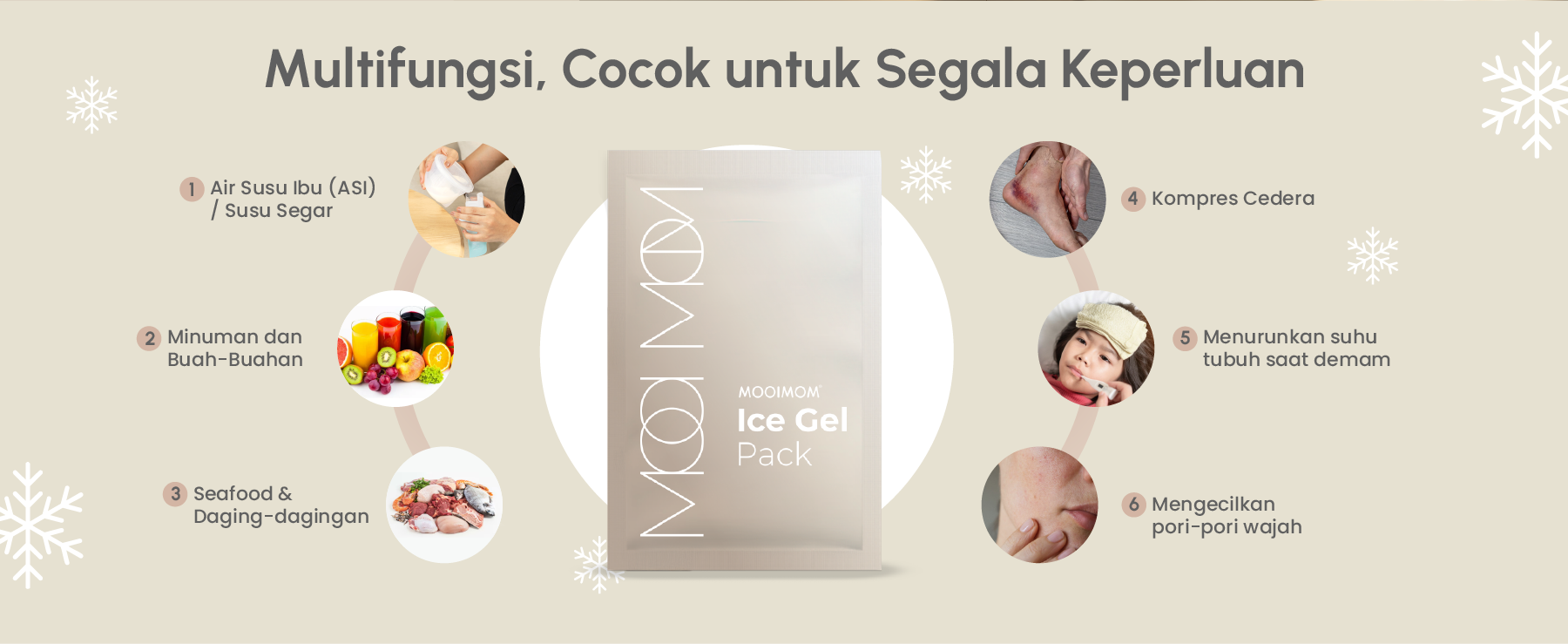 MOOIMOM Ice Gel Pack description image