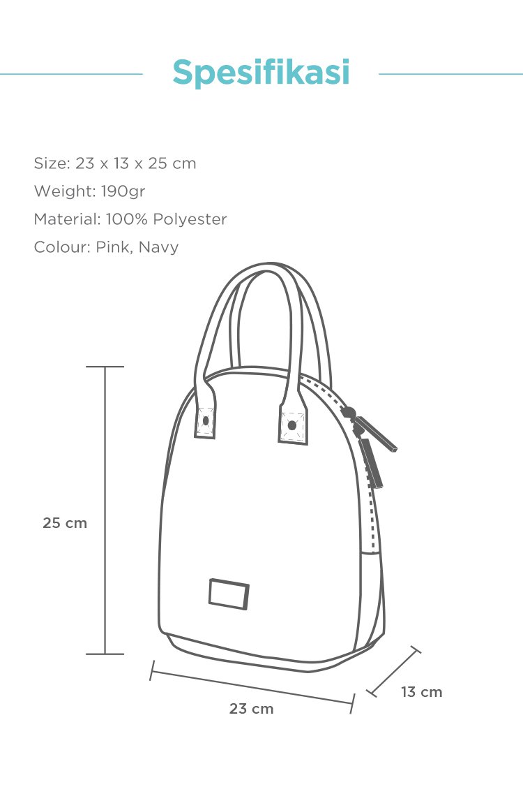 MOOIMOM Hana Cooler Bag - Tas ASI Perah (ASIP) Stylish description image