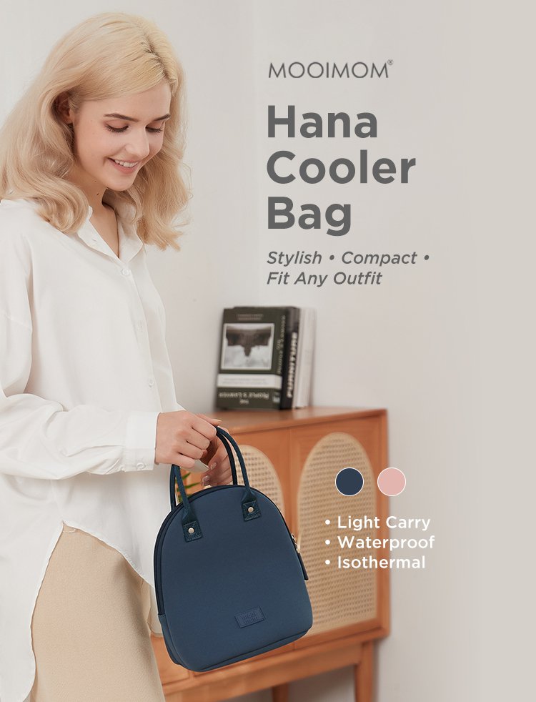 MOOIMOM Hana Cooler Bag - Tas ASI Perah (ASIP) Stylish description image