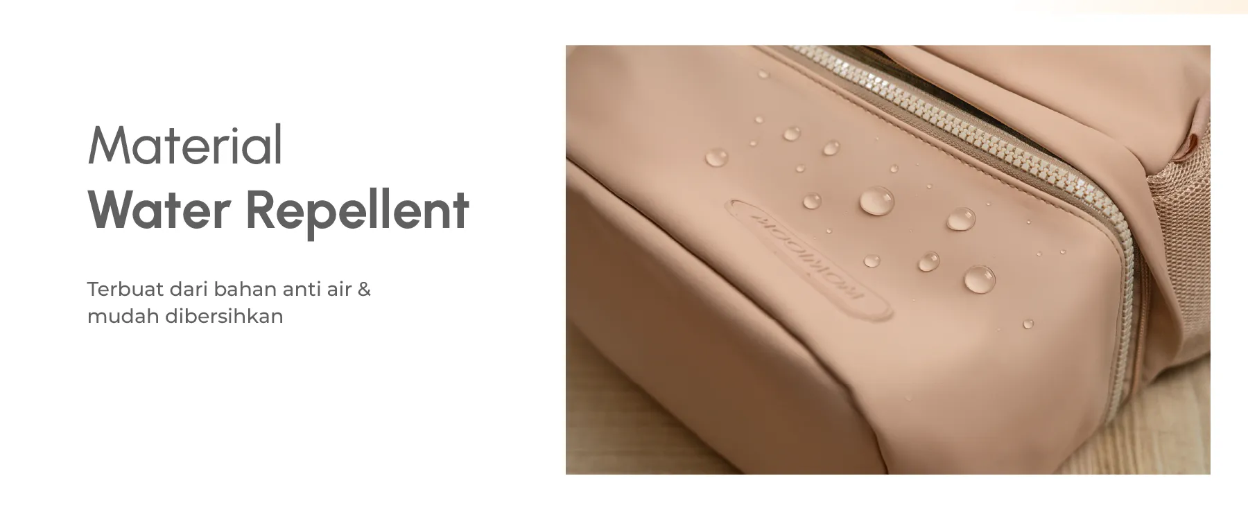 MOOIMOM On-the-Go Diaper & Cooler Bag description image