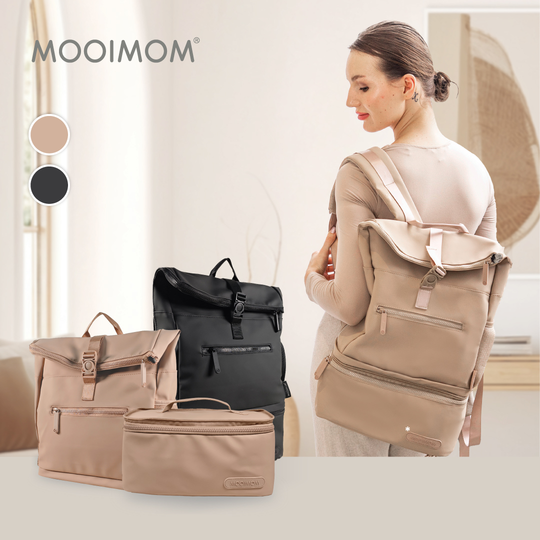 MOOIMOM On-the-Go Diaper & Cooler Bag