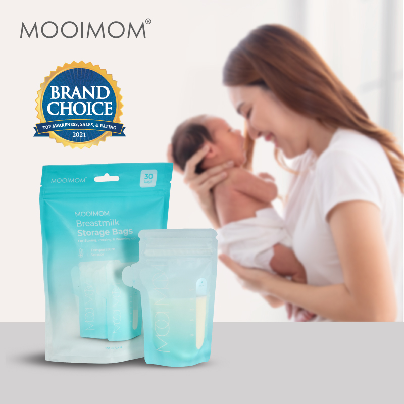 MOOIMOM Breastmilk Storage Bags 100ml (30 pcs) image